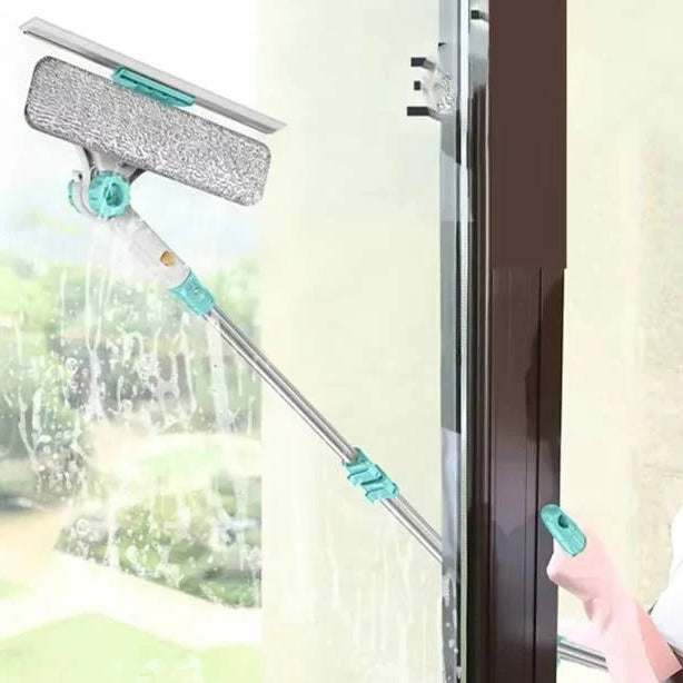 Erweiterbare Fensterreinigungsbürste mit Langem Griff