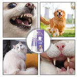 3er Set Zahnpflegegel für Hunde