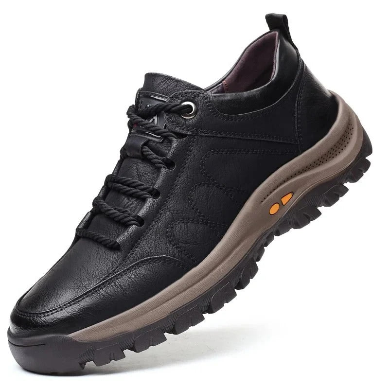 Bequeme und Stützende Leder-Schuhe für Männer