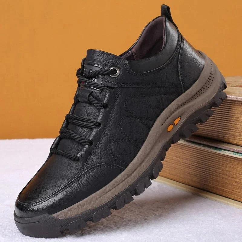 Bequeme und Stützende Leder-Schuhe für Männer