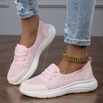 Bequeme Damen-Schuhe mit weicher Sohle und Mesh-Obermaterial