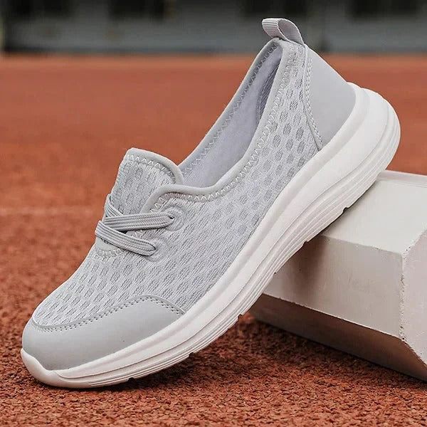 Bequeme Damen-Schuhe mit weicher Sohle und Mesh-Obermaterial