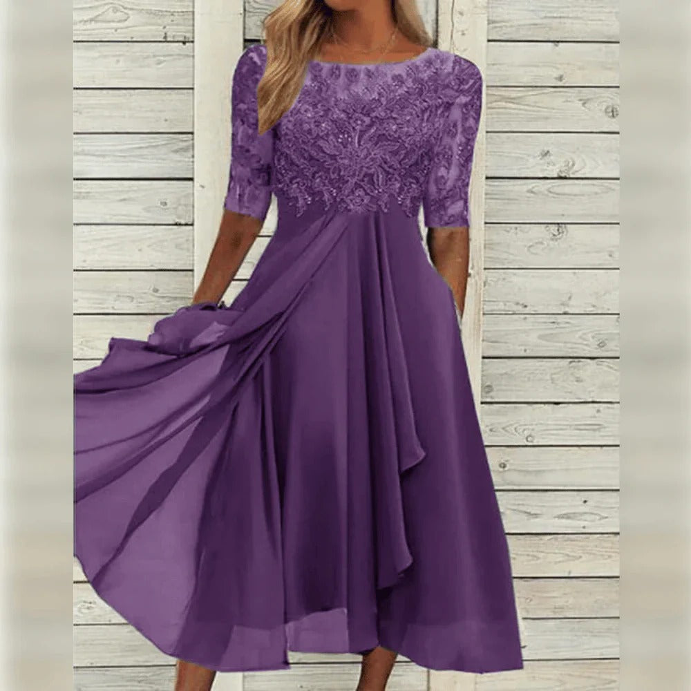 Elegantes Damenkleid – Bequem und Vielseitig für Besondere Anlässe
