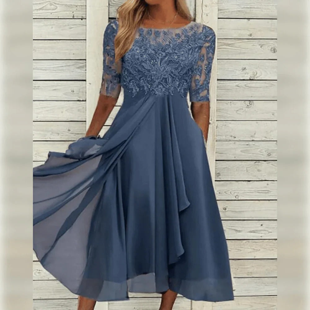 Elegantes Damenkleid – Bequem und Vielseitig für Besondere Anlässe