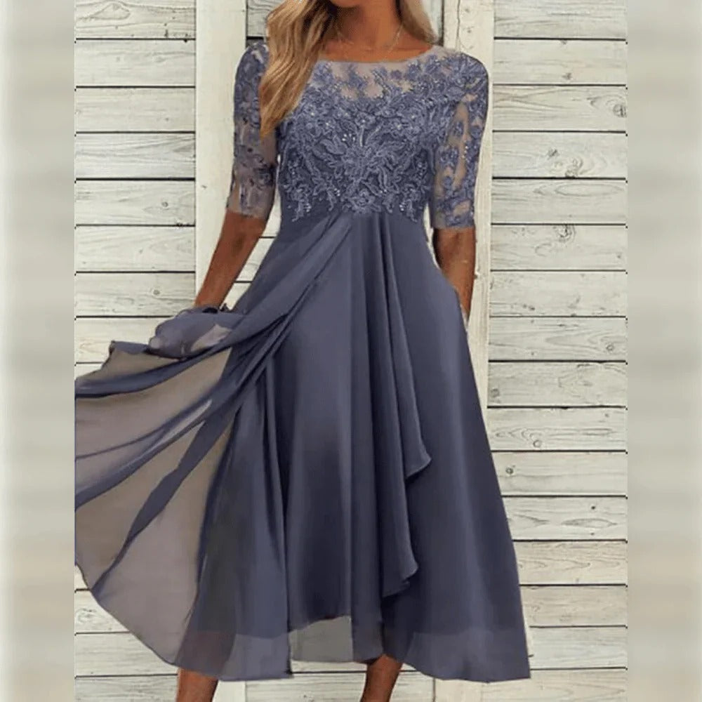 Elegantes Damenkleid – Bequem und Vielseitig für Besondere Anlässe