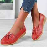 Elegante Damen-Lederloafers mit orthopädischer Unterstützung