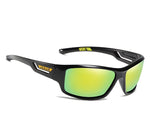 Stylische Sonnenbrille im Militärlook mit UV-Schutz