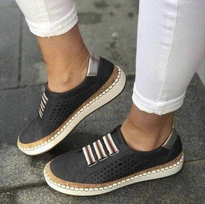 Damen Bequeme Sneakers mit Flacher Sohle zur Beseitigung von Ballenzehen