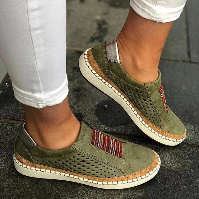 Damen Bequeme Sneakers mit Flacher Sohle zur Beseitigung von Ballenzehen
