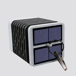 Solarlampe für den Garten mit elegantem Design