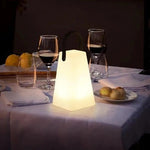 Kabellose Wasserfeste LED Tischlampe für Innen und Außen