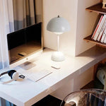 Stilvolle Pilzlampe mit USB-Ladefunktion