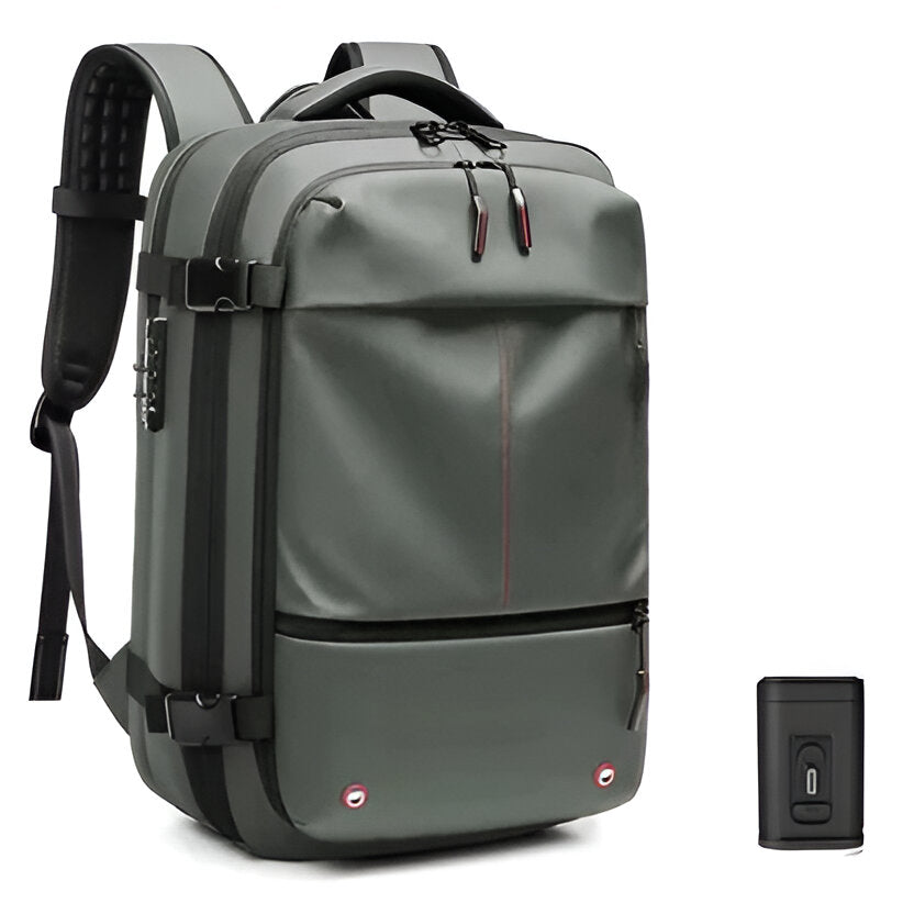 Vielseitiger Rucksack mit integriertem Kompressionssystem