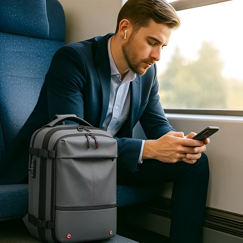 Vielseitiger Rucksack mit integriertem Kompressionssystem