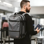 Vielseitiger Rucksack mit integriertem Kompressionssystem