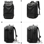 Vielseitiger Rucksack mit integriertem Kompressionssystem