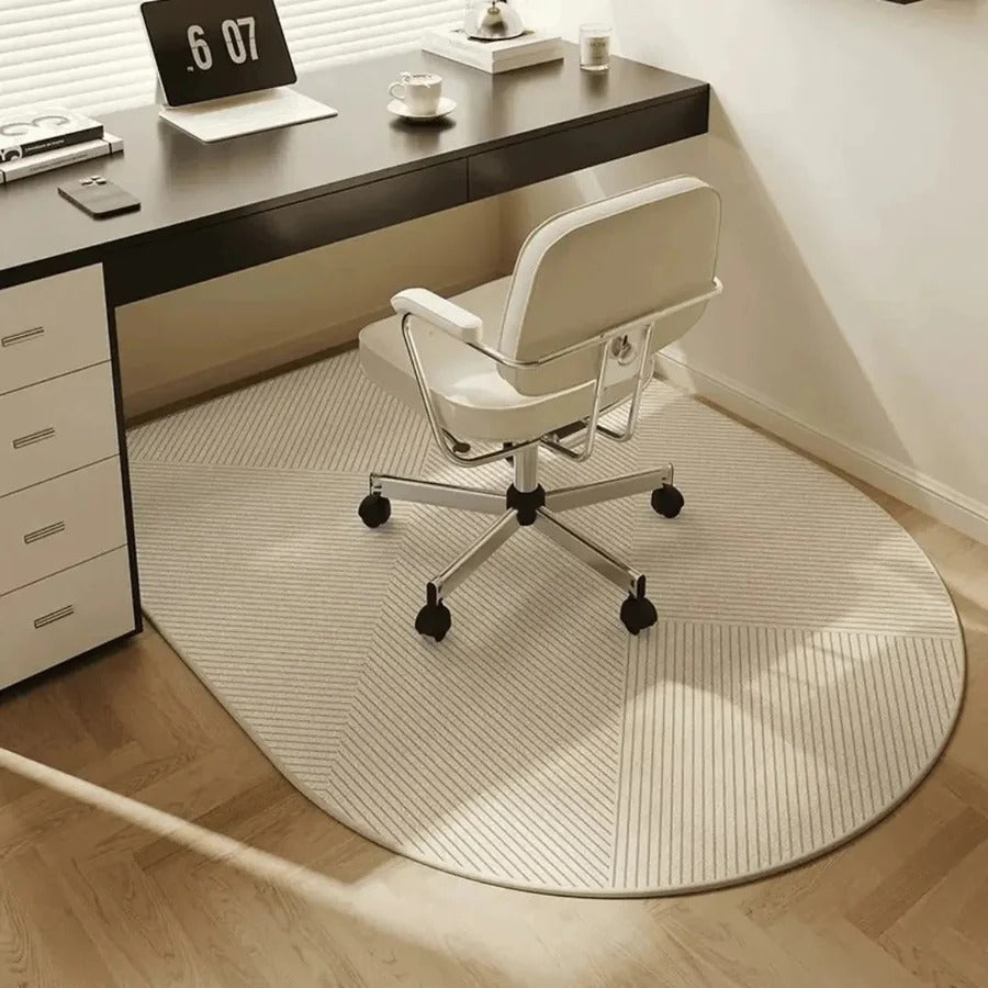 Bürostuhlunterlage mit Schutz für den Boden
