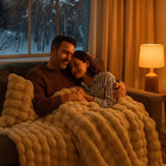 Vielseitige Decke für jedes Wetter mit Stil