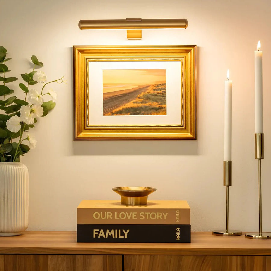 Kabellose, wiederaufladbare LED-Wandleuchte für Kunst und Dekoration
