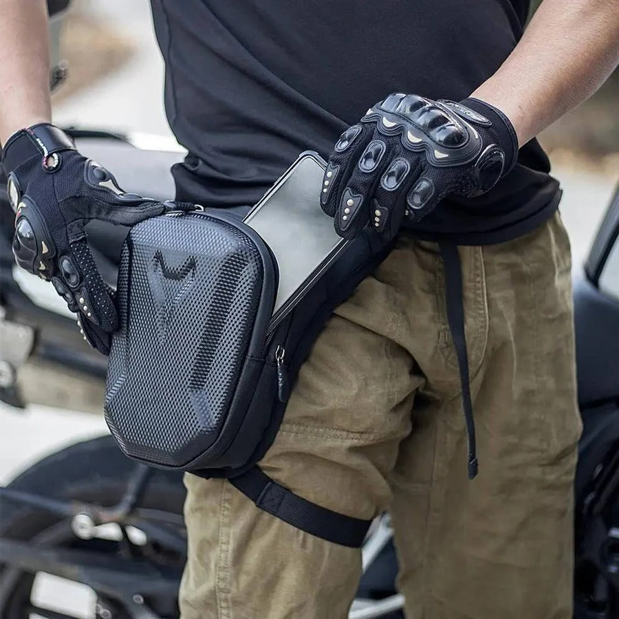 Wasserdichte Beintasche für Motorräder mit sicherem Stauraum