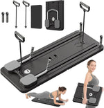 Faltbare Pilates Reformer-Plattform für Zuhause und unterwegs