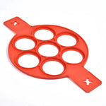 Aluminium-Pfanne für perfekte Pfannkuchen mit mehreren Fächern, 38 cm