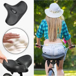 Ergonomischer Fahrradsattel mit Belüftung für lange Fahrten