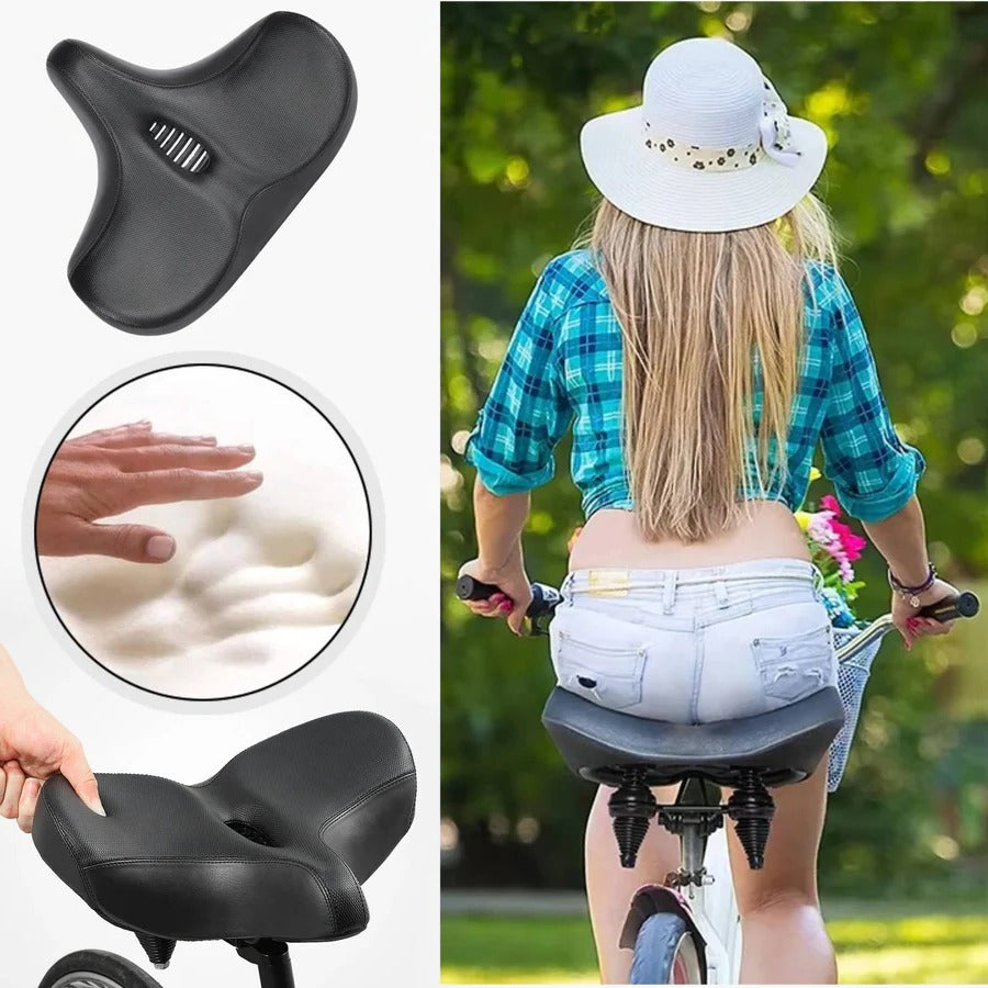 Ergonomischer Fahrradsattel mit Belüftung für lange Fahrten