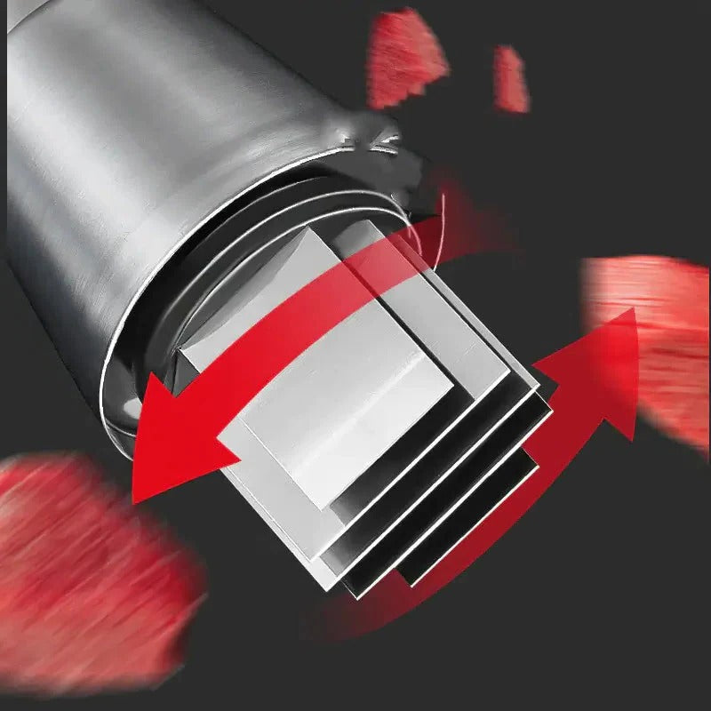 Praktischer Edelstahl Lebensmittelhacker für müheloses Kochen