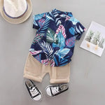 Sommer Outfit für Babys – 2-teiliges Set mit Oberteil und Shorts