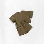 Sommeroutfit für Kinder – 2-teiliges Set mit T-Shirt und Shorts