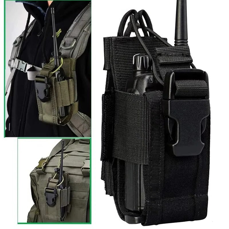 Robuster taktischer Halter für Funkgeräte – Ideal für unterwegs