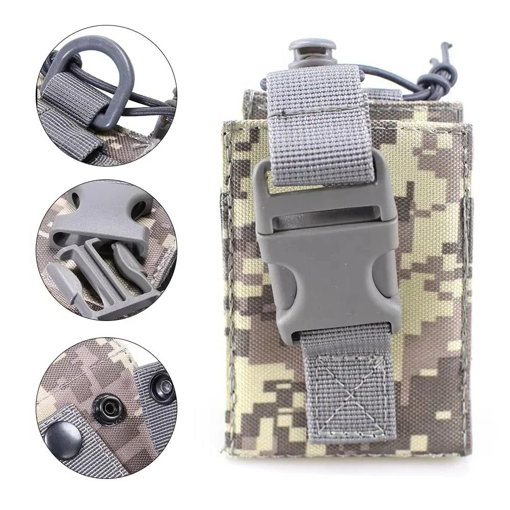 Robuster taktischer Halter für Funkgeräte – Ideal für unterwegs