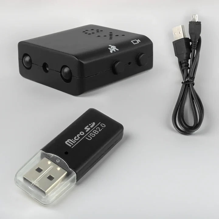 Kompakte HD Sicherheitskamera – Tragbarer Video-Recorder