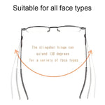 Ultraleichte Faltbare Lesebrille im kompakten Design