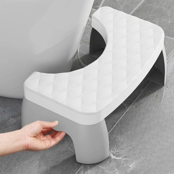 Rutschfester Toilettenhocker für entspanntes Sitzen