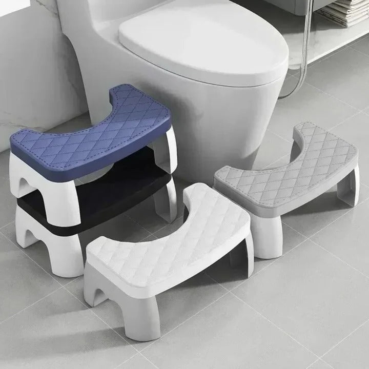 Rutschfester Toilettenhocker für mehr Komfort
