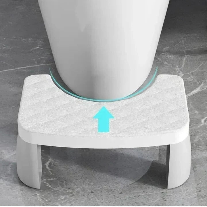 Rutschfester Toilettenhocker für mehr Komfort