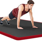 Hochwertige rutschfeste Trainingsmatte für Zuhause und Fitnessstudio