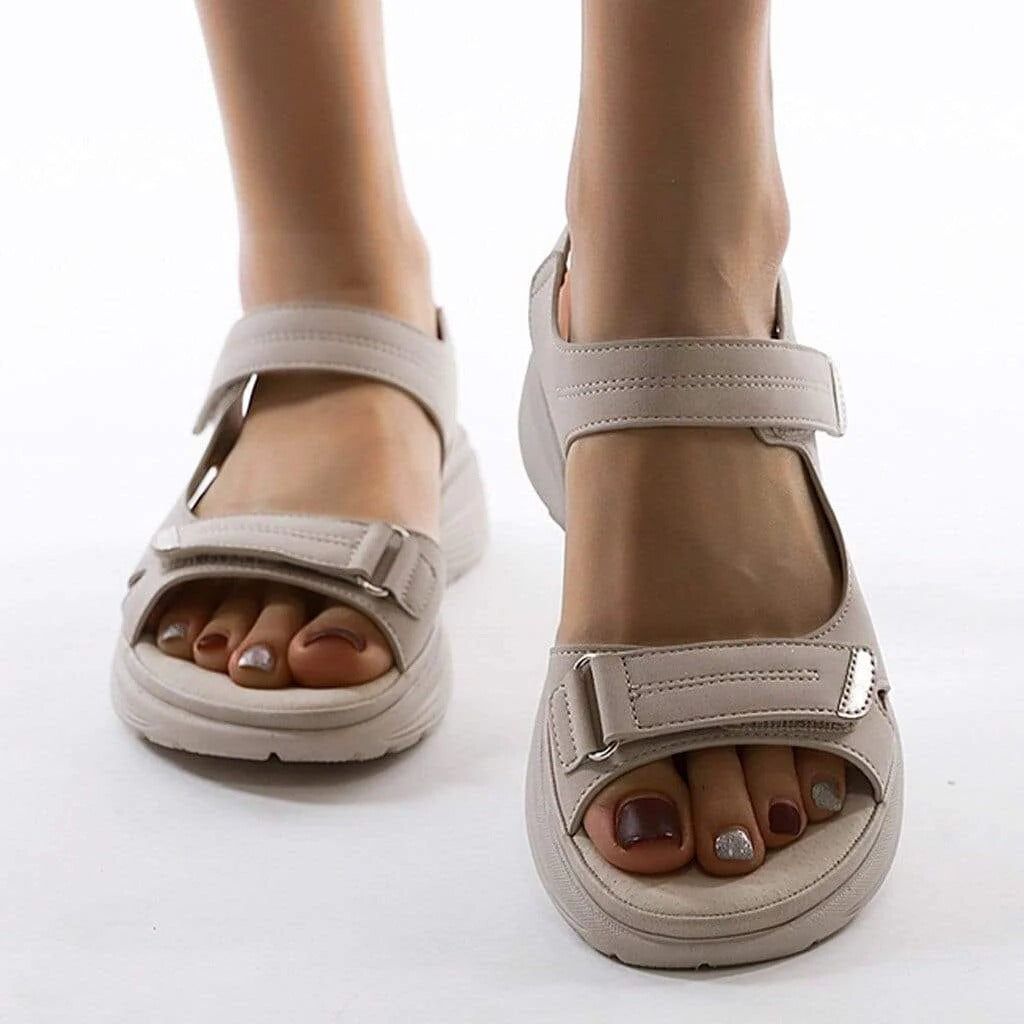 Bequeme Orthopädische Sandalen für Damen mit Fußgewölbeunterstützung