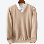 Eleganter Cashmere Pullover für Herren – Stil und Komfort vereint