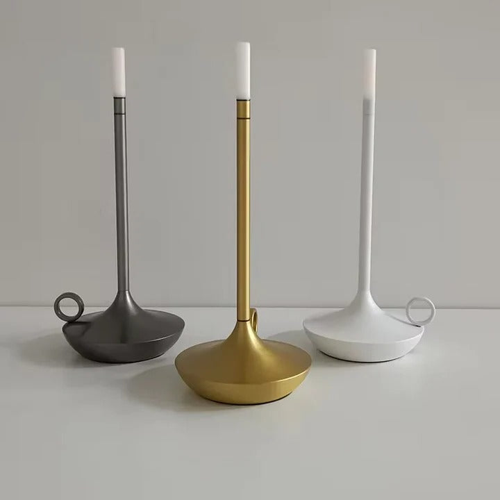 Moderne LED Tischleuchte mit Touch-Steuerung und Akku