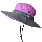 Leichter Faltbarer Sonnenhut mit UV-Schutz für Strand und Reisen