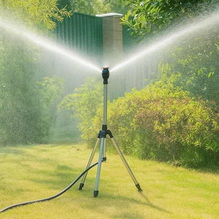Verstellbarer Dreibeinregner mit Hohem Druck und 360° Abdeckung