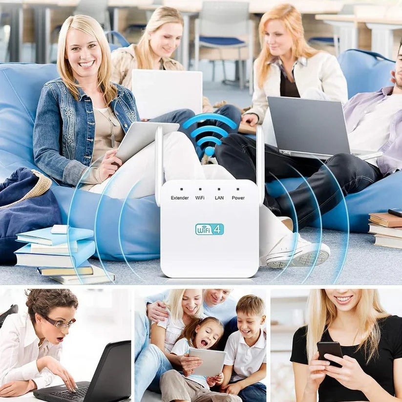 Zuverlässiger WLAN-Repeater für weite Reichweite