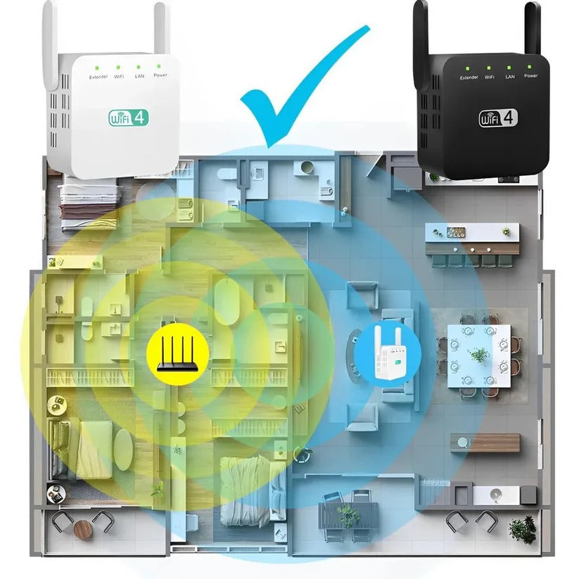 Hochleistungs-WLAN-Repeater für optimale Reichweite