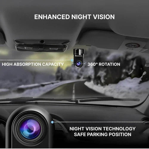 Voll HD Auto-Dashcam mit Bewegungsmelder und Parkmodus