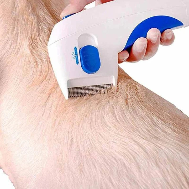 Elektronischer Pflegekamm für sanfte Tierpflege
