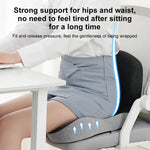 Ergonomisches Sitzkissen mit Lendenwirbelstütze für Autos und Bürostühle