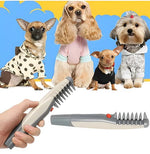 Effizienter Entwirrungs- und Pflegerake für langhaarige Hunde